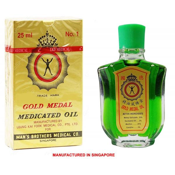 Dầu gió xanh gold medal